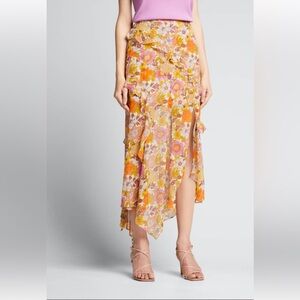 Veronica Beard Eleonora Midi Skirt